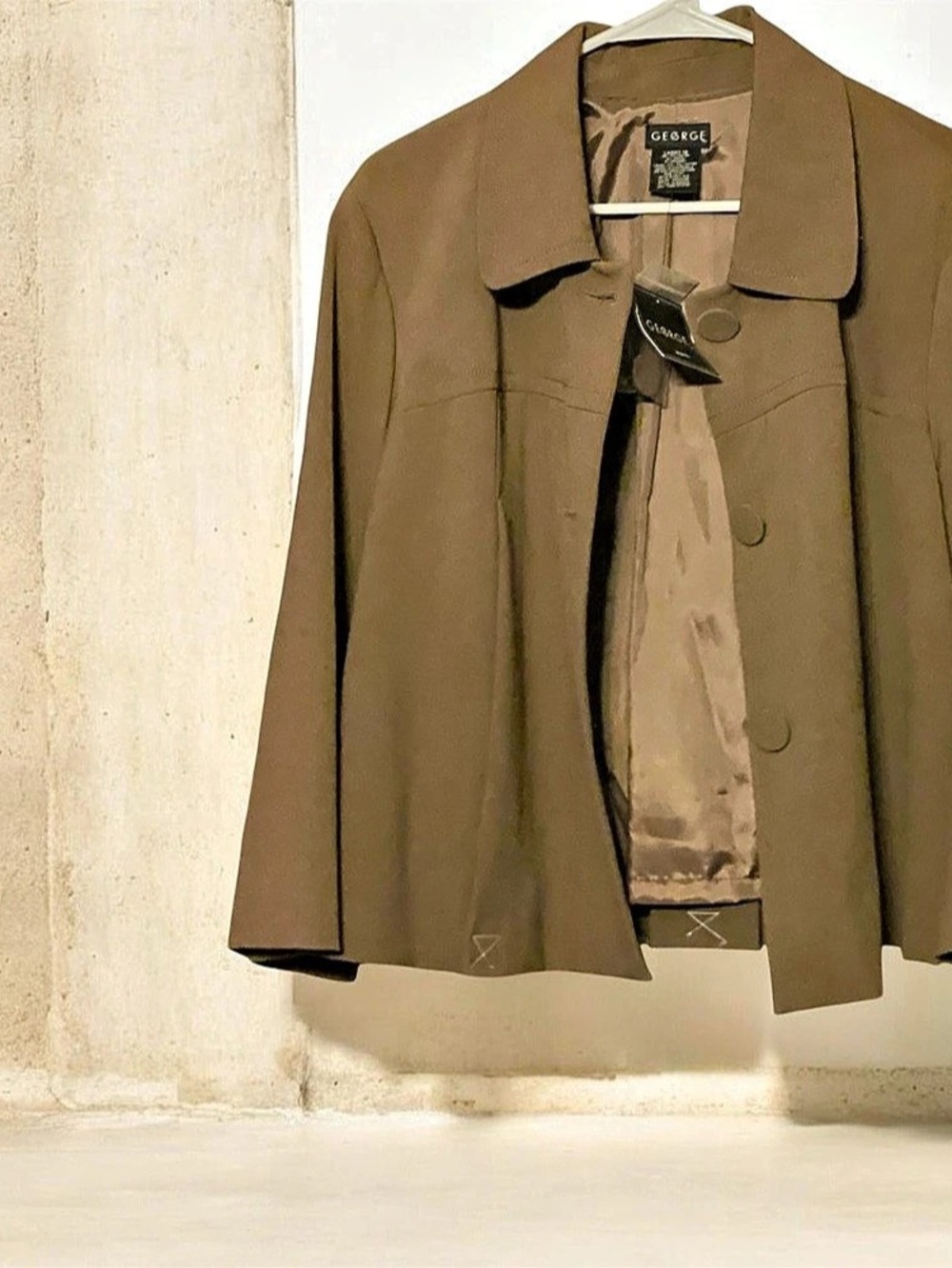George Women's Brown Jacket Size 18 New with Tags